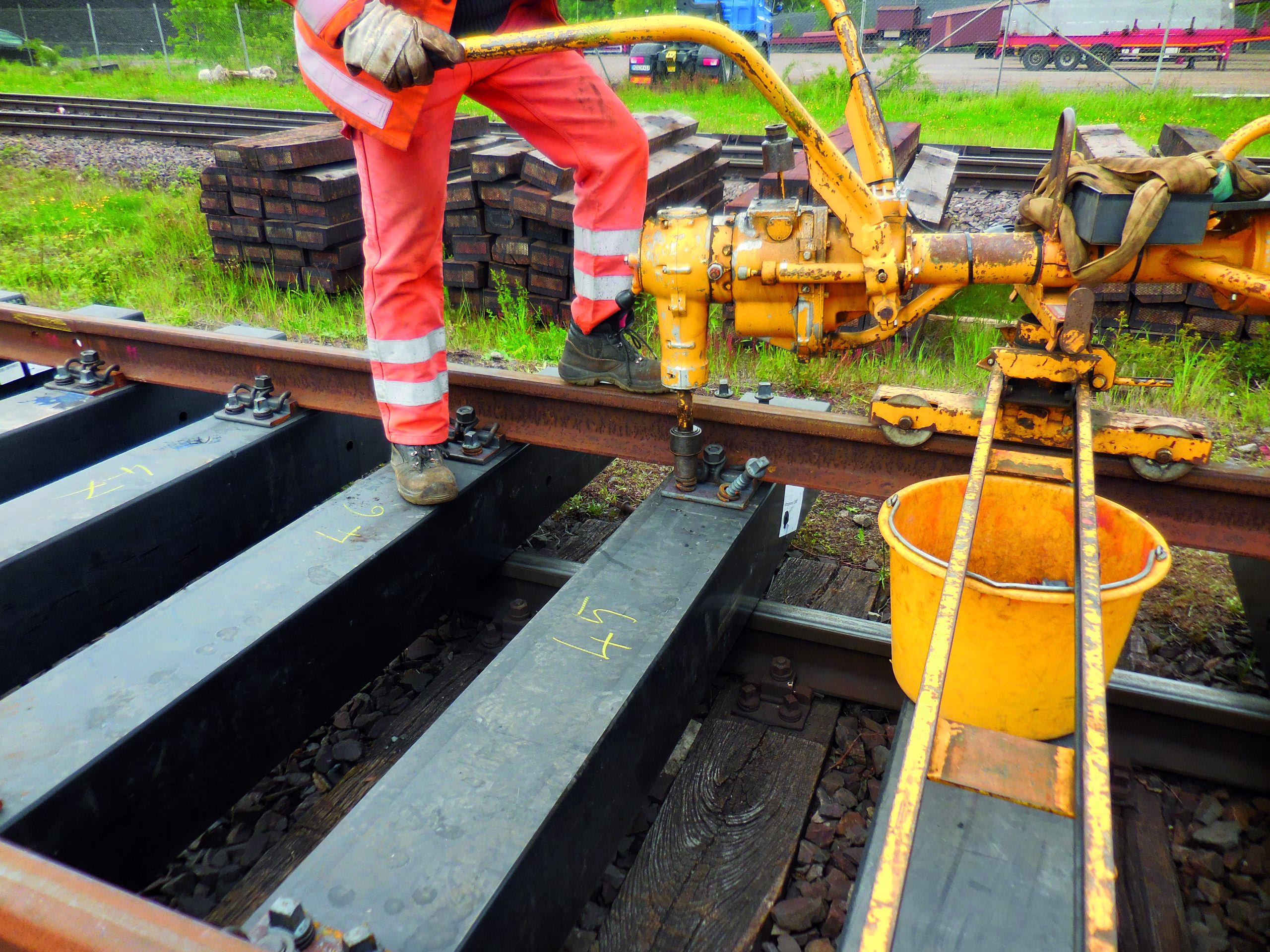 Polymerové pražce STRAILway prošly úspěšně testem TUM