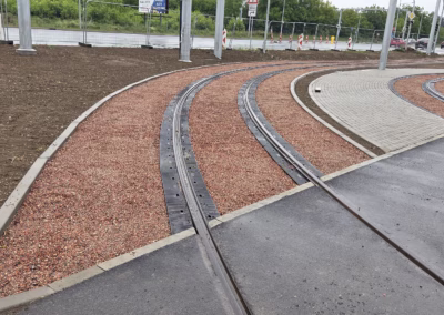Pěstební vrstva na absorbérech BRENS